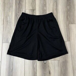 C9 By Champion Black Mesh Athletic Shorts Mens Sz Medium Gym Workout